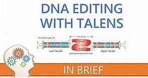 TALENs - TALE NUCLEASES - GENE EDITING EXPLAINED!