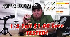Unique Chinese Jointed $1.00 Lure - Tested!:Fishing Tackle Tips