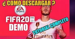 COMO DESCARGAR LA DEMO DE FIFA 20 PARA PC | FIFA 20