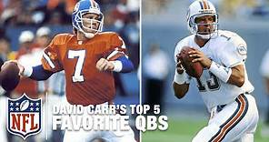 Top 5 Quarterbacks of All Time According to David Carr | NFL Now