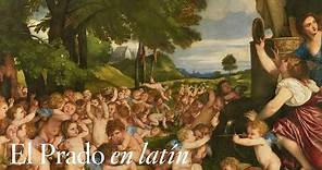 Ofrenda a Venus, de Tiziano, con comentarios en latín