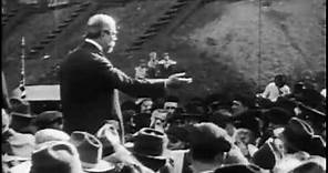 Charles E. Hughes Speaking During Campaign, Duquesne, Pa., 1916