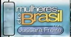 Chamada Programa Mulheres do Brasil com Jussara Freire 1999