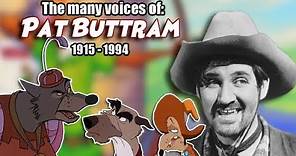 Many Voices of Pat Buttram (Animated Tribute / R.I.P. / Robin Hood) HD High Quality