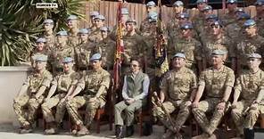 Princess Anne Visits British Troops In Cyprus