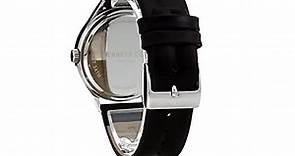 Kenneth Cole New York Men's Classic Stainless Steel Japanese-Quartz Watch with Leather Calfskin