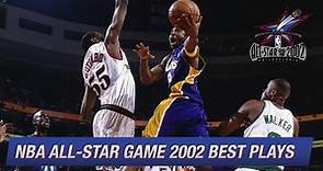 NBA All-Star Game 2002 East vs West Best Plays Full Game Highlights 720p 60fps