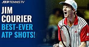 Jim Courier Brilliant ATP Highlight Reel!