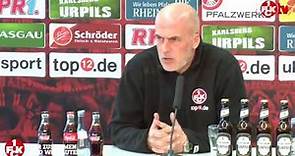 Pressekonferenz zur Vorstellung von FCK-Cheftrainer Michael Frontzeck