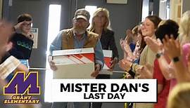 Grant Elementary School: Mister Dan's Last Day Oct. 2023