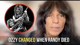 Rudy Sarzo: How Ozzy Osbourne Changed When Randy Rhoads Died