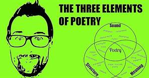 The Three Elements of Poetry: how to write better poetry