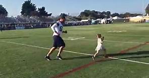 Witten plays with his daughters