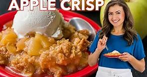 Apple Crisp Recipe - How To Make Apple Crisp