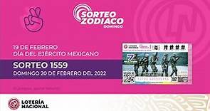 Sorteo Zodiaco No. 1559 "Día del Ejército Mexicano"