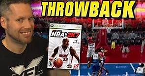 NBA 2K7 THROWBACK! Wait till you see this game...