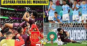 HISTÓRICO Marruecos ELIMINÓ a España en penales ¡La SORPRESA de Catar 2022! | Futbol Picante