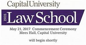 Capital University Law School Commencement