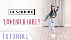 BLACKPINK - 'Lovesick Girls' Dance Tutorial (Explanation & Mirrored) | Ellen and Brian