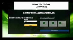 Xbox Live Gift Cards Generator- Free Xbox Code Generator