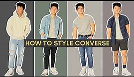 HOW TO STYLE CONVERSE CHUCK TAYLOR HIGH TOP SNEAKERS