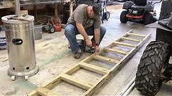 Building a strong Ladder for a deer stand | Box blind