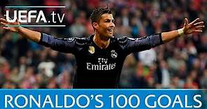 Cristiano Ronaldo - Watch all of his 100 European goals