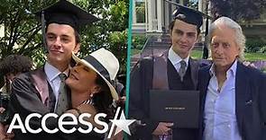 Catherine Zeta-Jones & Michael Douglas' Son Dylan Graduates From College