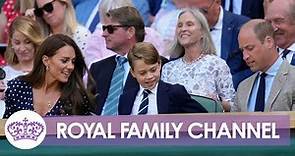 Prince George Joins Kate and Will for Men's Wimbledon Final