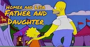Homer and Lisa || Father and Daughter