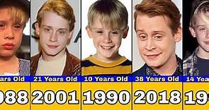 Macaulay Culkin - Transformation From 2 to 43 Years Old
