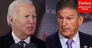 Joe Manchin Accuses The Biden Administration Of Breaking The Law
