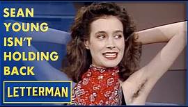 Sean Young Opens Up To Dave | Letterman