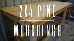 Laminated Pine Workbench From 2x4's - Woodworking