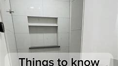 Things to know about a tile shower: 1️⃣They by far offer the most flexibility in size and layout 2️⃣Customizable look and endless choices to pick from 3️⃣Grout we have today is far superior to what you have been used to for decades. No more sealing and resistant to staining 4️⃣They sell really well 5️⃣You can add features: bench seats, heat, steam, recessed niches, etc *shower door on back order* #contractortips #tileshower #showerremodel #remodel #bathroomremodel #remodel #rabworks #contractor 
