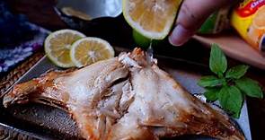 氣炸鍋料理 椒鹽魚下巴 輕鬆烤出好吃的居酒屋下酒菜！