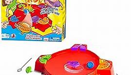 Battling Tops - The Original Classic Spinning Tops Game Set for 2-4 Kids. Insert, Press & Pull! Drop Battle Gyros in The Stadium to Combat with Each Other. Ages 6+ Boys & Girls