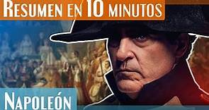 Napoleón Bonaparte en 10 minutos! | Ascenso, auge y caída del Emperador francés!