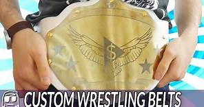 How To Make Your Own Custom Wrestling Championship Belts!!