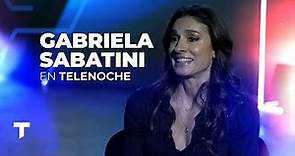 GABRIELA SABATINI EN TELENOCHE: "Me emociona ver el esfuerzo de los deportistas argentinos"