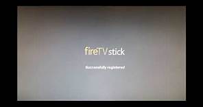How to Register the Amazon FireTV Stick