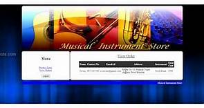 Musical Instrument Store System