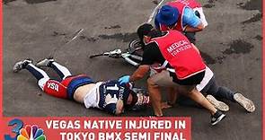 Vegas native Connor Fields injured during BMX semi-finals in Tokyo
