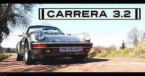 PORSCHE 911 3.2 CARRERA Cabriolet - 1985 - Test drive in top gear | G Model engine sound | SCC TV