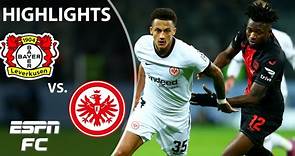 🚨 THE RUN CONTINUES! 🚨 Bayer Leverkusen vs. Eintracht Frankfurt | Bundesliga Highlights | ESPN FC