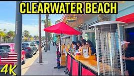 Clearwater Beach Florida 4k UHD Walking Tour