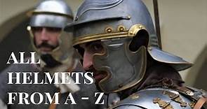 The Roman Helmet's Evolution - DOCUMENTARY