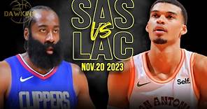 San Antonio Spurs vs Los Angeles Clippers Full Game Highlights | Nov 20, 2023 | FreeDawkins