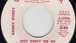 Sandy Posey - Why Don't We Go Somewhere And Love