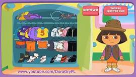 Dora poznaje świat Ubieramy Dorę gra 2014